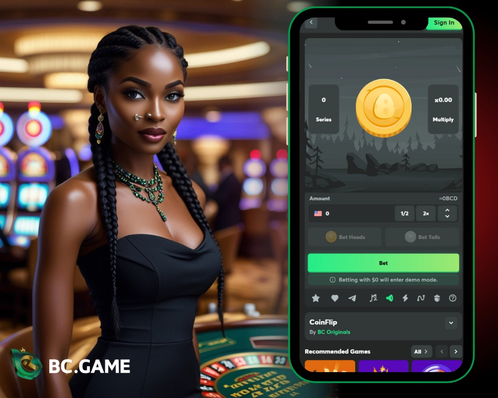 BC Game Coin Flip