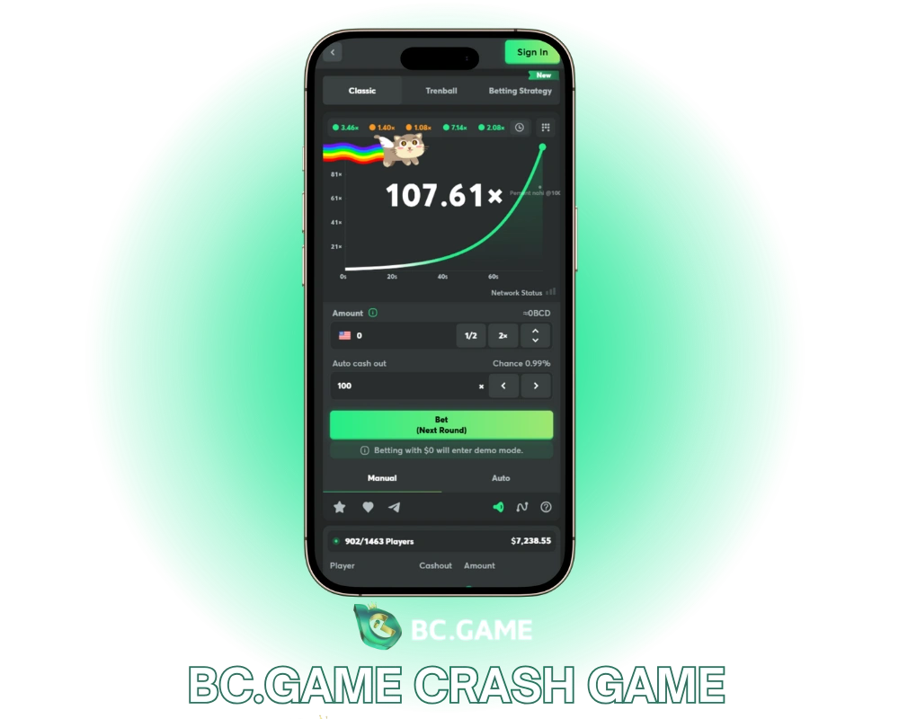 BC Game crash game