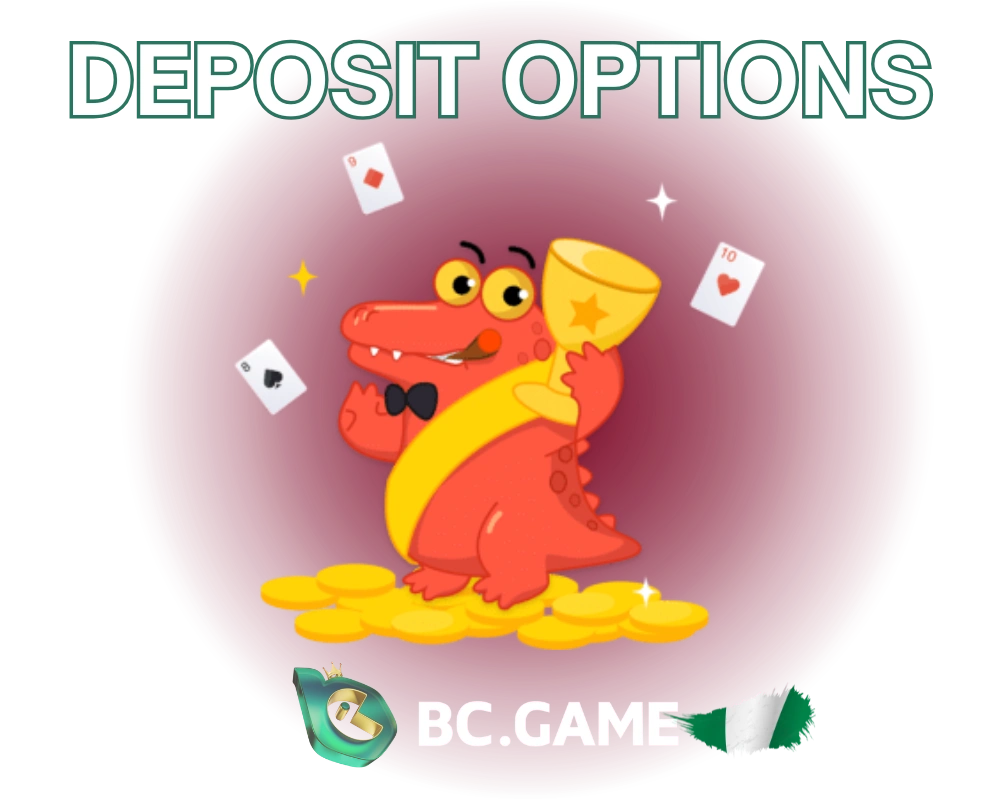 BC Game deposit options